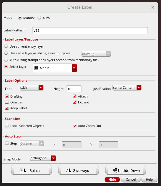 Bond Pad Label